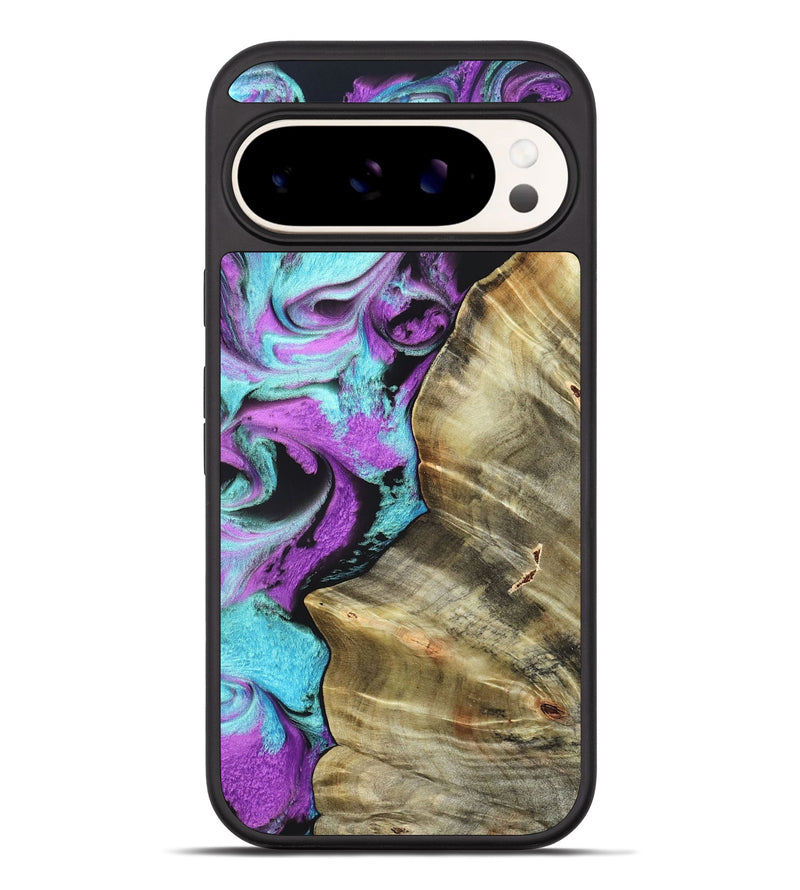 Pixel 10 Pro XL Wood Phone Case - Harriet (Purple, 820104)