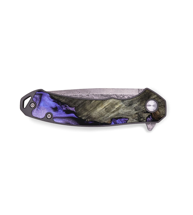 EDC Wood Pocket Knife - Delma (Purple, 820105)