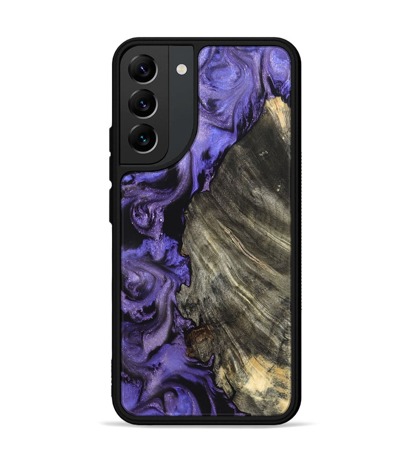 Galaxy S22 Plus Wood Phone Case - Delma (Purple, 820105)