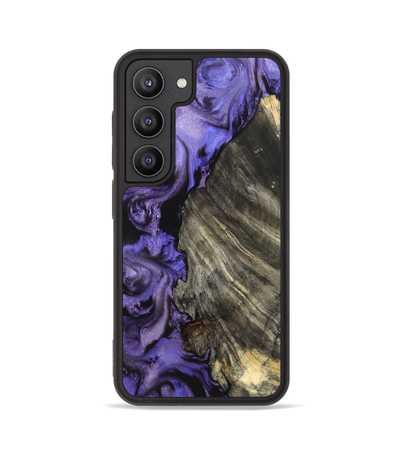 Galaxy S23 Wood Phone Case - Delma (Purple, 820105)