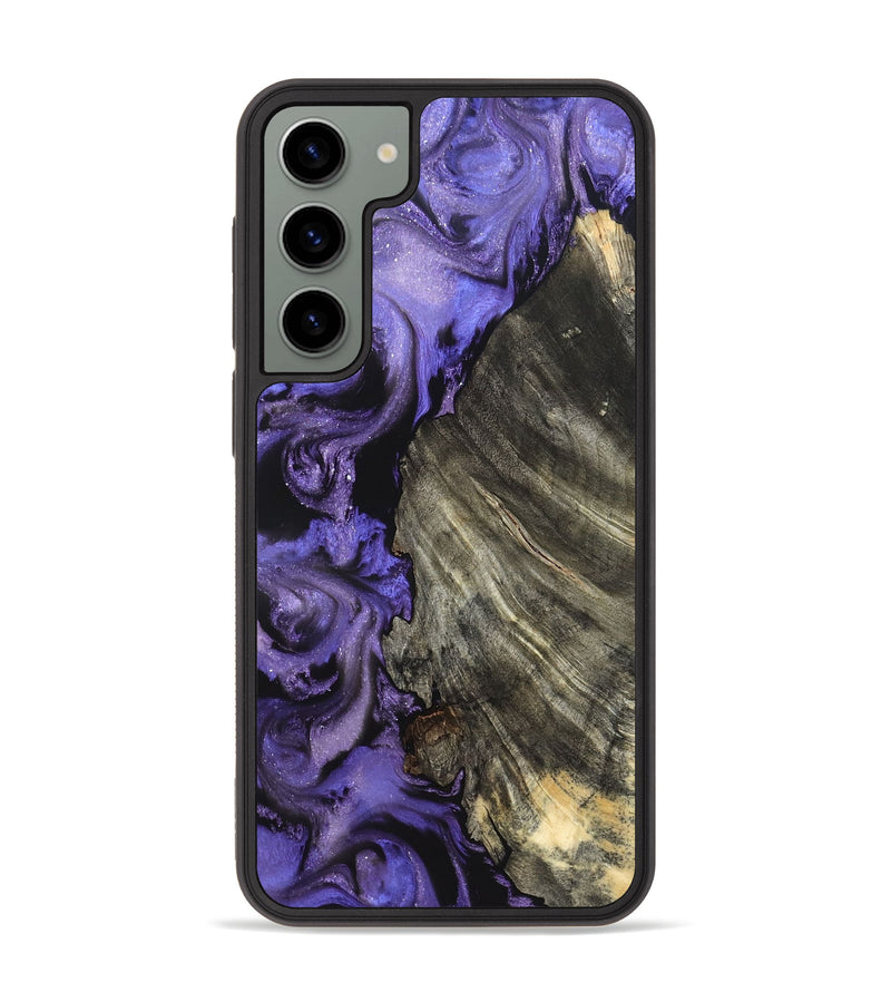 Galaxy S23 Plus Wood Phone Case - Delma (Purple, 820105)