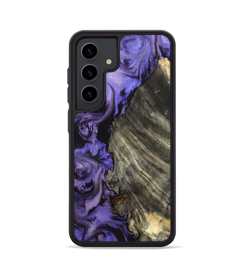 Galaxy S24 Wood Phone Case - Delma (Purple, 820105)