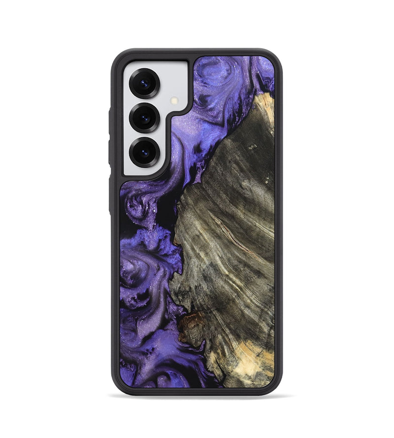 Galaxy S25 Wood Phone Case - Delma (Purple, 820105)