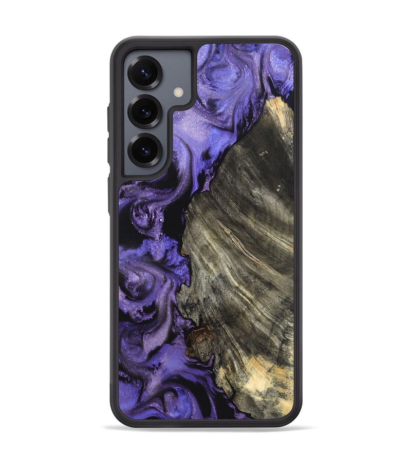 Galaxy S25 Plus Wood Phone Case - Delma (Purple, 820105)