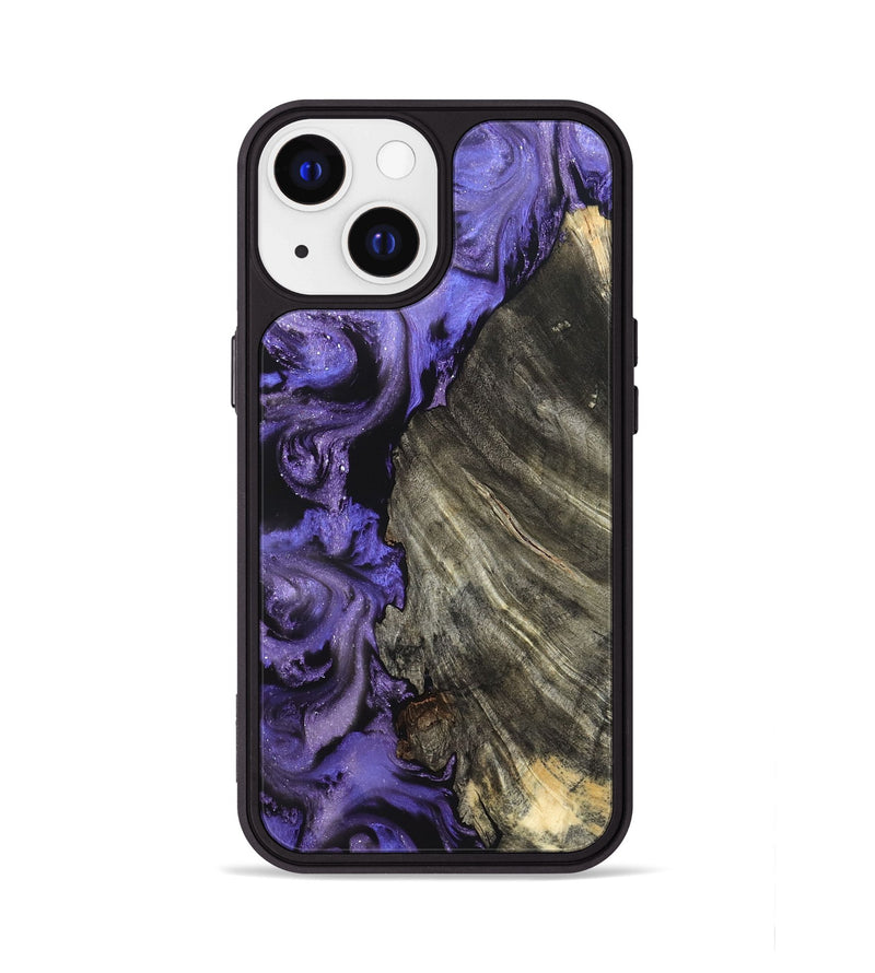 iPhone 13 Wood Phone Case - Delma (Purple, 820105)