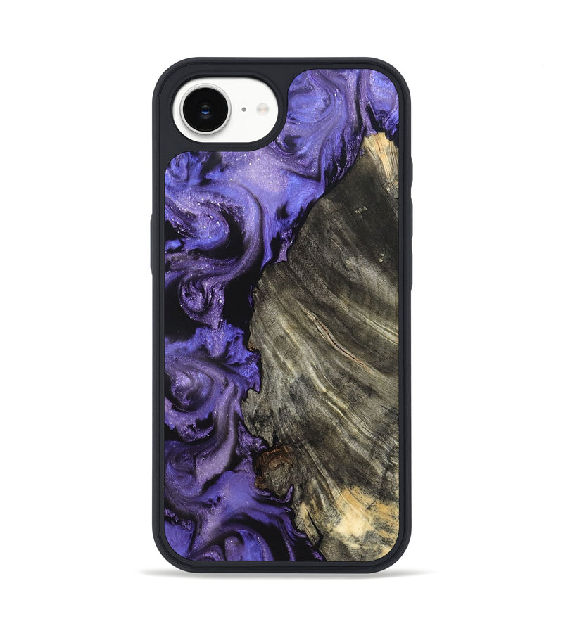 iPhone 16e Wood Phone Case - Delma (Purple, 820105)