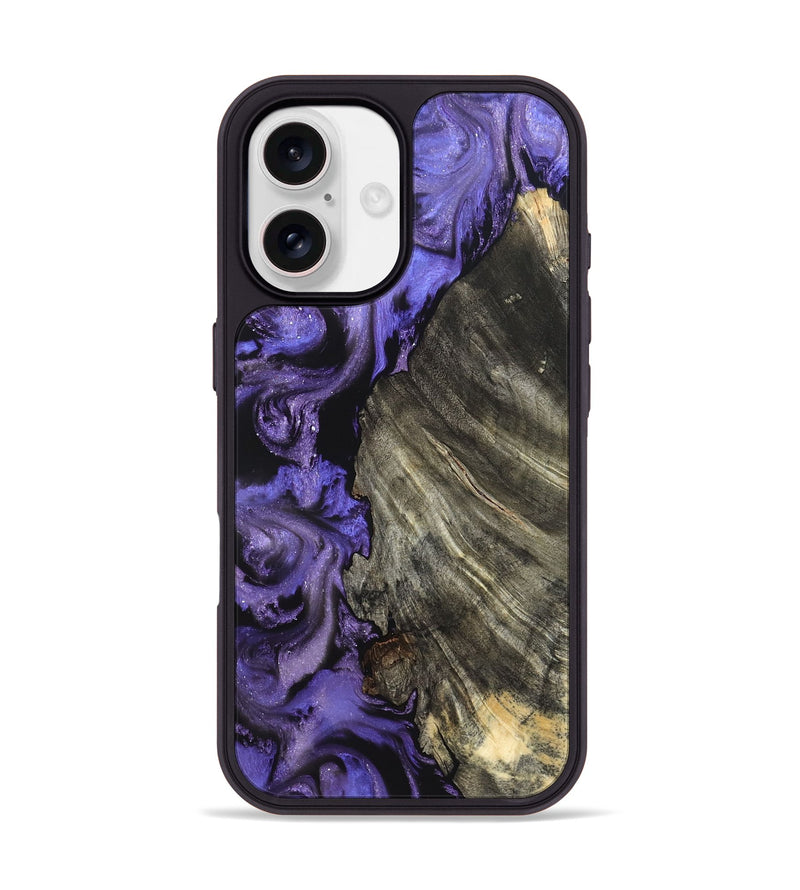 iPhone 17 Wood Phone Case - Delma (Purple, 820105)