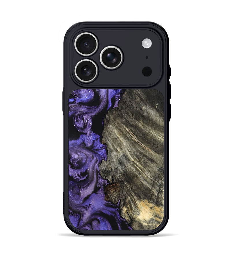 iPhone 17 Pro Wood Phone Case - Delma (Purple, 820105)