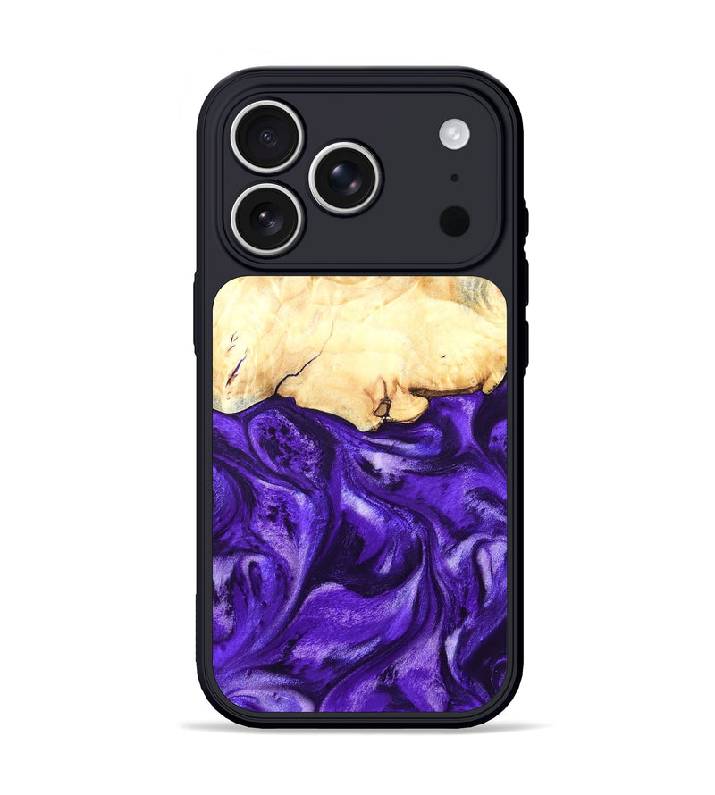 iPhone 17 Pro Wood Phone Case - Kizzy (Purple, 820106)