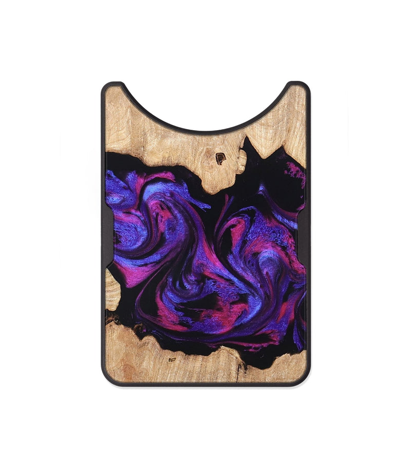 Alloy Wood Wallet - Stormy (Purple, 820107)