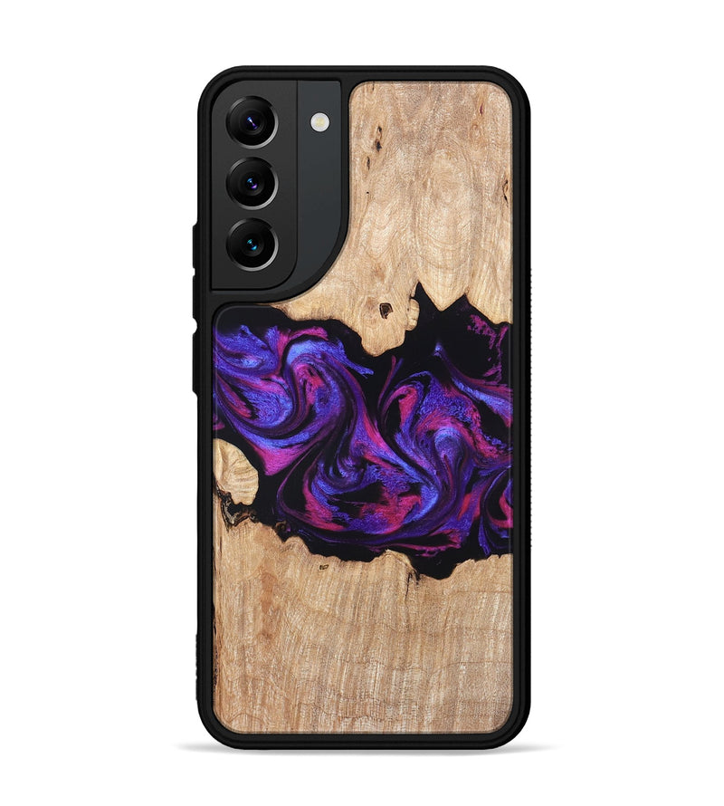 Galaxy S22 Plus Wood Phone Case - Stormy (Purple, 820107)