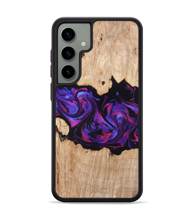 Galaxy S24 Plus Wood Phone Case - Stormy (Purple, 820107)