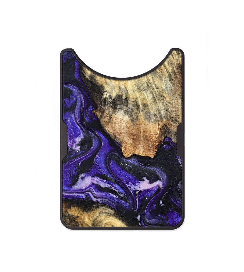 Alloy Wood Wallet - Louis (Purple, 820109)