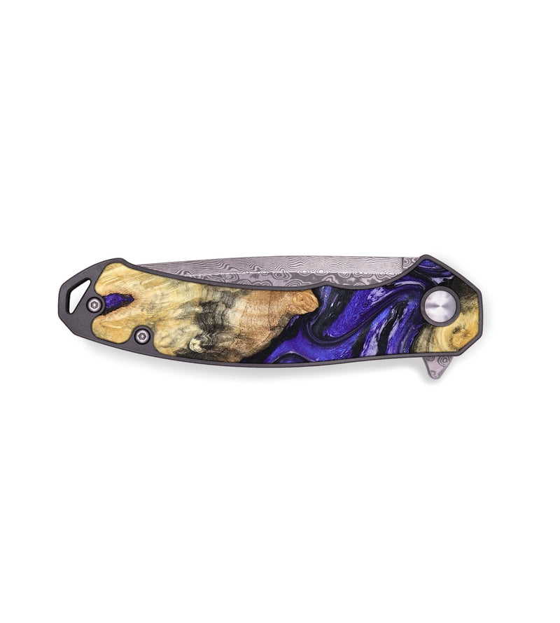 EDC Wood Pocket Knife - Louis (Purple, 820109)