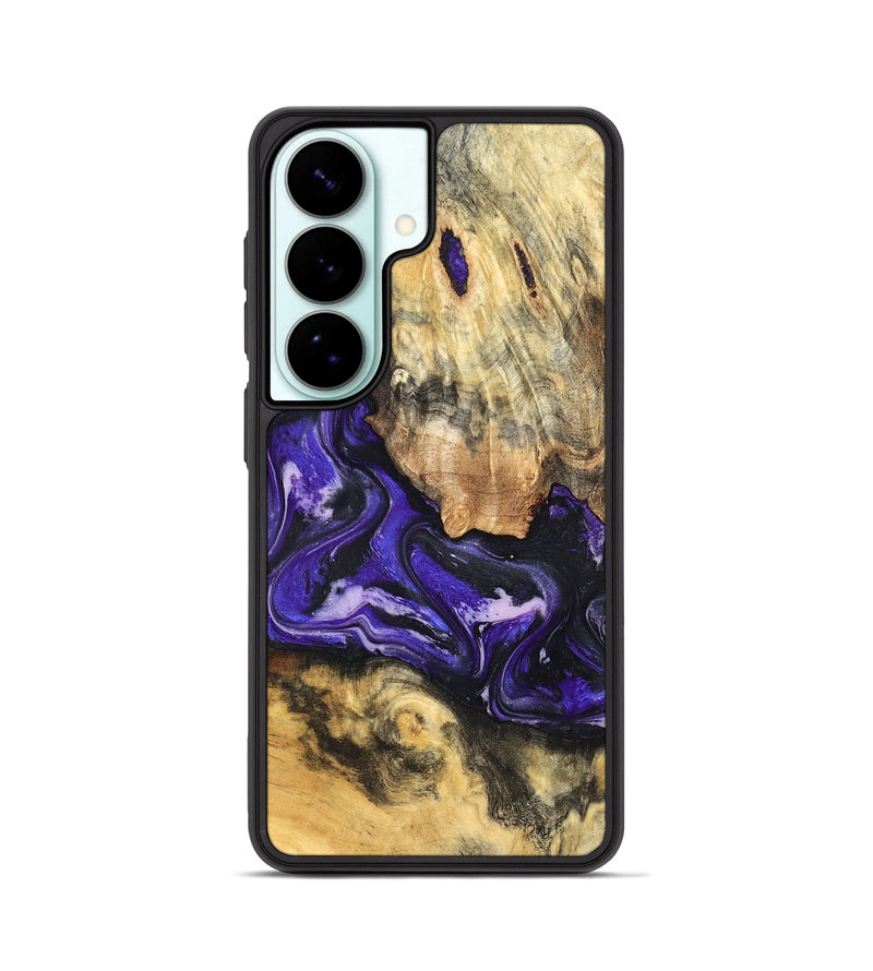 Galaxy S26 Wood Phone Case - Louis (Purple, 820109)