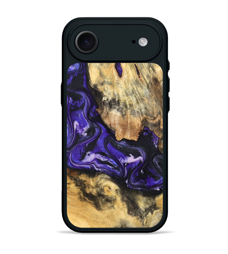 iPhone 17 Air Wood Phone Case - Louis (Purple, 820109)