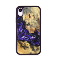 iPhone Xr Wood Phone Case - Louis (Purple, 820109)