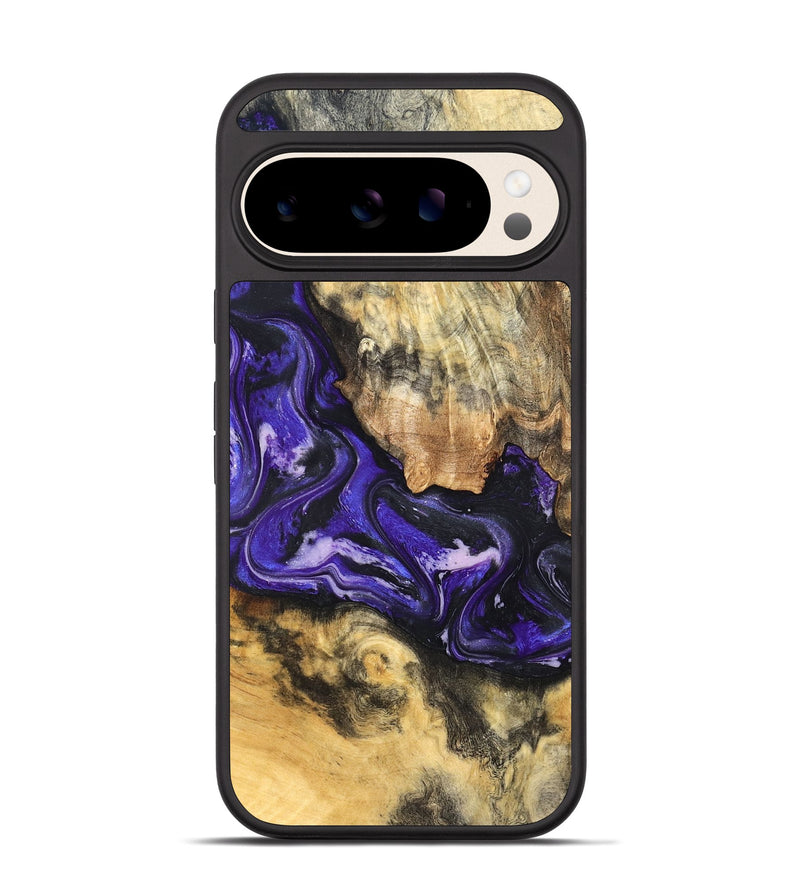 Pixel 10 Wood Phone Case - Louis (Purple, 820109)