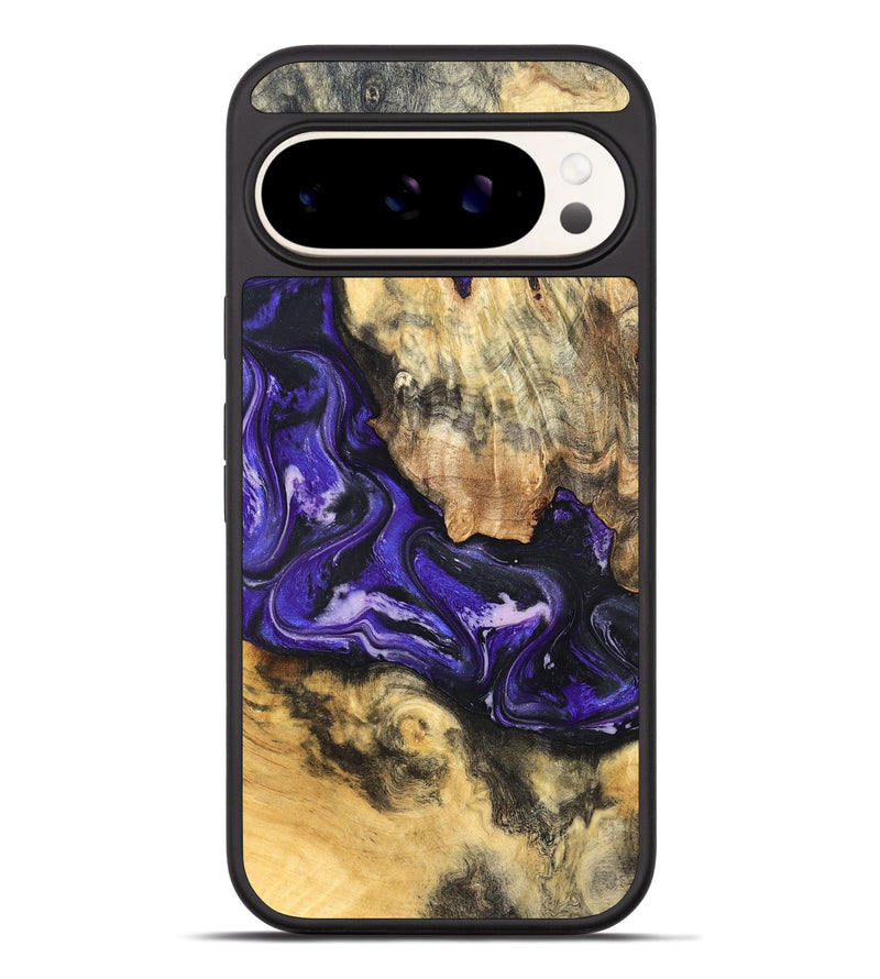 Pixel 9 Pro XL Wood Phone Case - Louis (Purple, 820109)