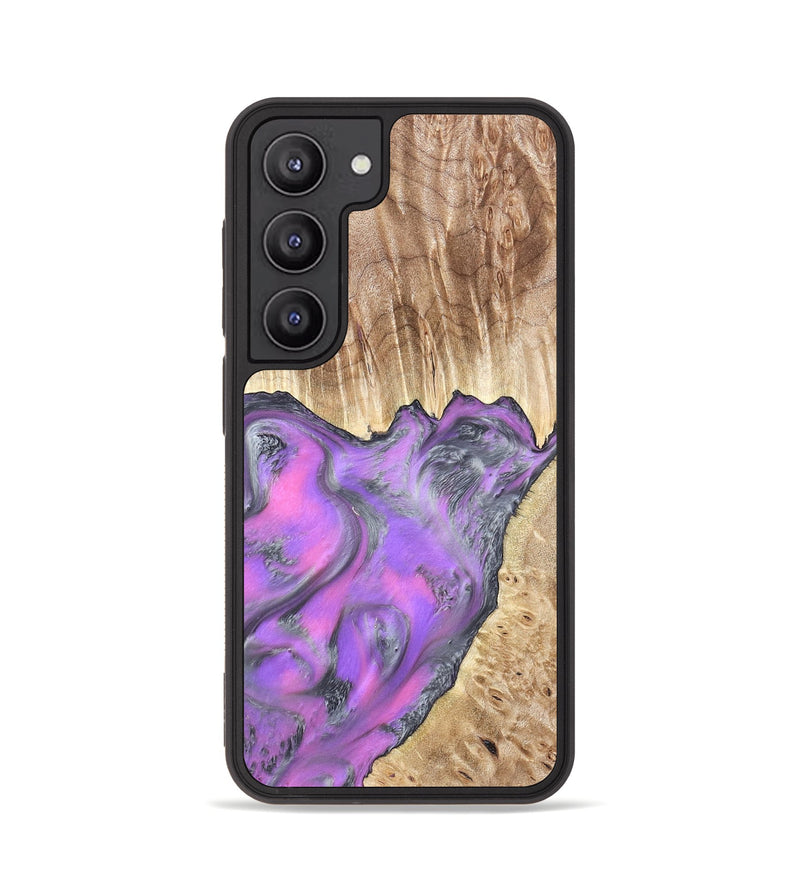Galaxy S23 Wood Phone Case - Carson (Purple, 820110)