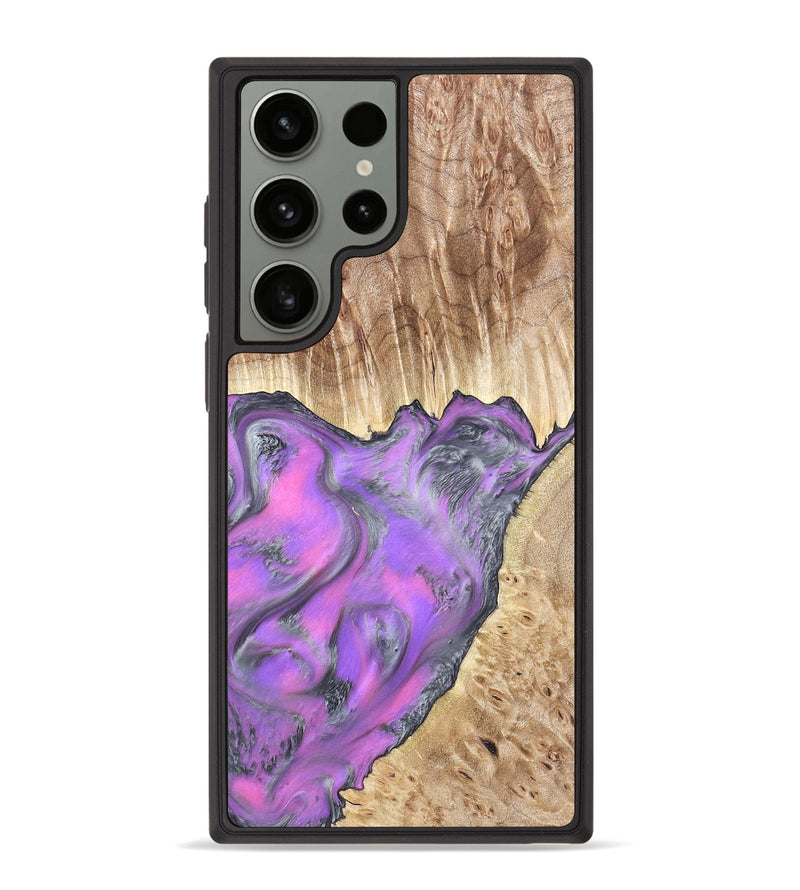 Galaxy S23 Ultra Wood Phone Case - Carson (Purple, 820110)