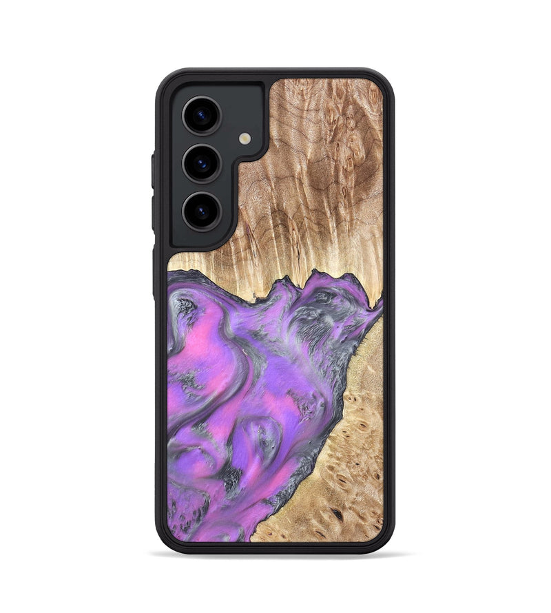Galaxy S24 Wood Phone Case - Carson (Purple, 820110)