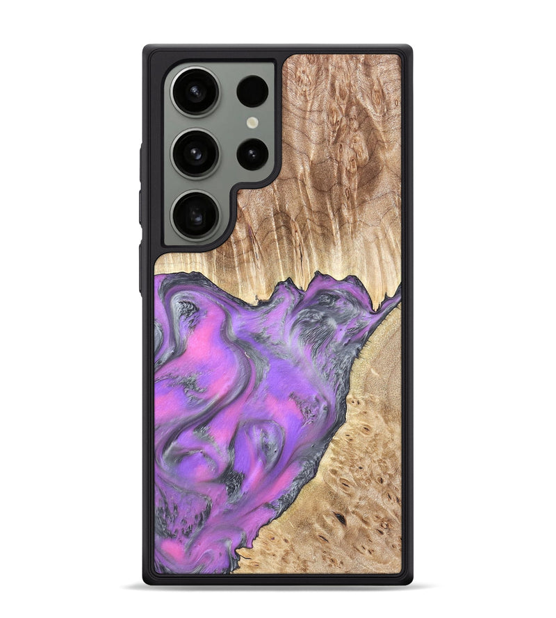 Galaxy S24 Ultra Wood Phone Case - Carson (Purple, 820110)