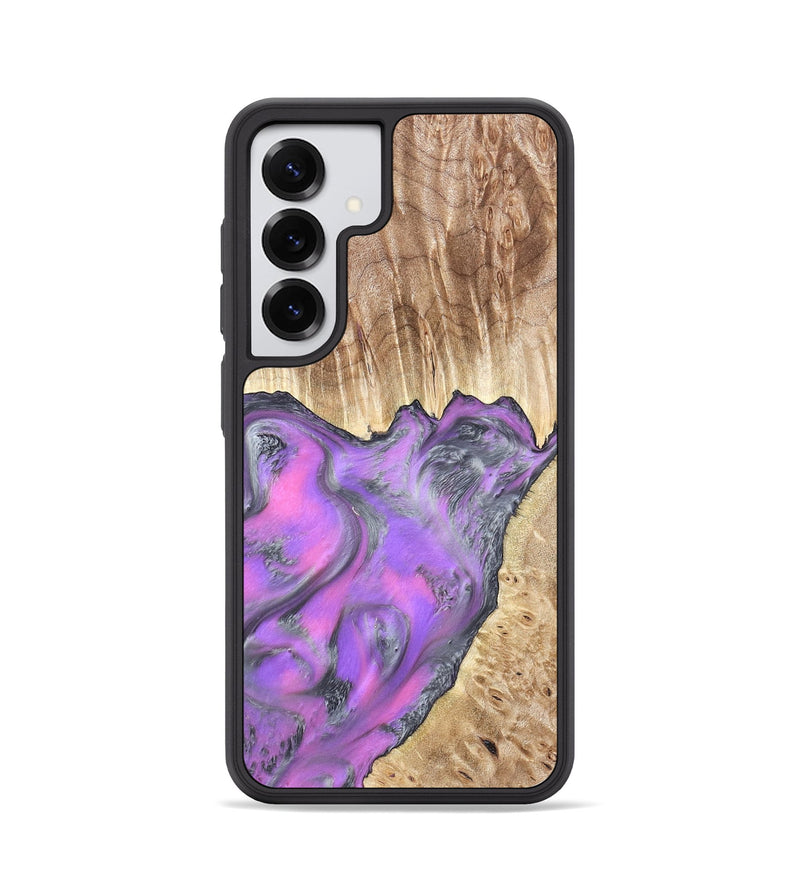 Galaxy S25 Wood Phone Case - Carson (Purple, 820110)