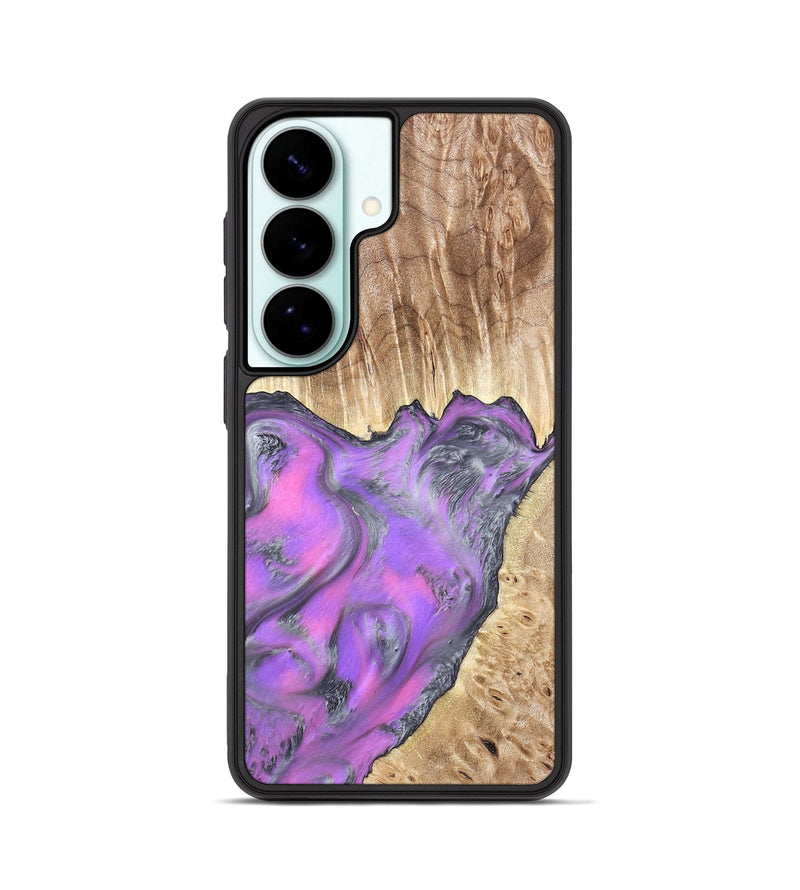 Galaxy S26 Wood Phone Case - Carson (Purple, 820110)