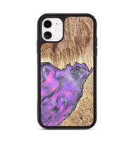 iPhone 11 Wood Phone Case - Carson (Purple, 820110)