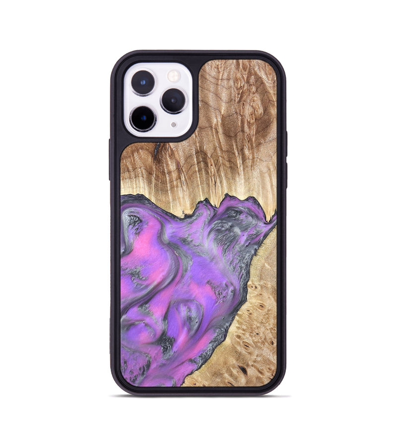 iPhone 11 Pro Wood Phone Case - Carson (Purple, 820110)