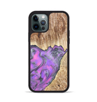 iPhone 12 Pro Wood Phone Case - Carson (Purple, 820110)
