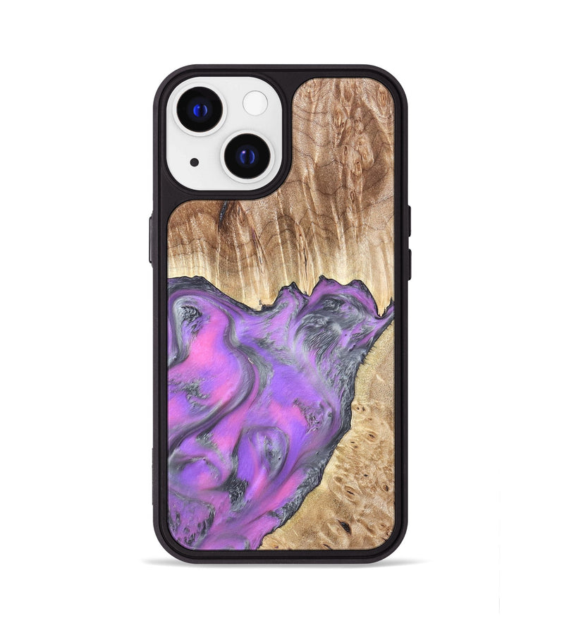 iPhone 13 Wood Phone Case - Carson (Purple, 820110)