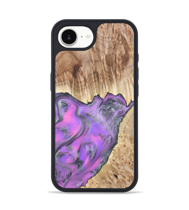 iPhone 16e Wood Phone Case - Carson (Purple, 820110)