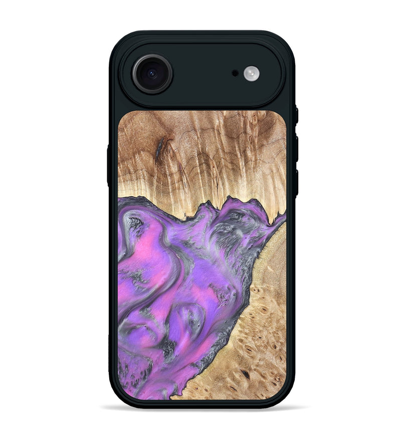 iPhone 17 Air Wood Phone Case - Carson (Purple, 820110)