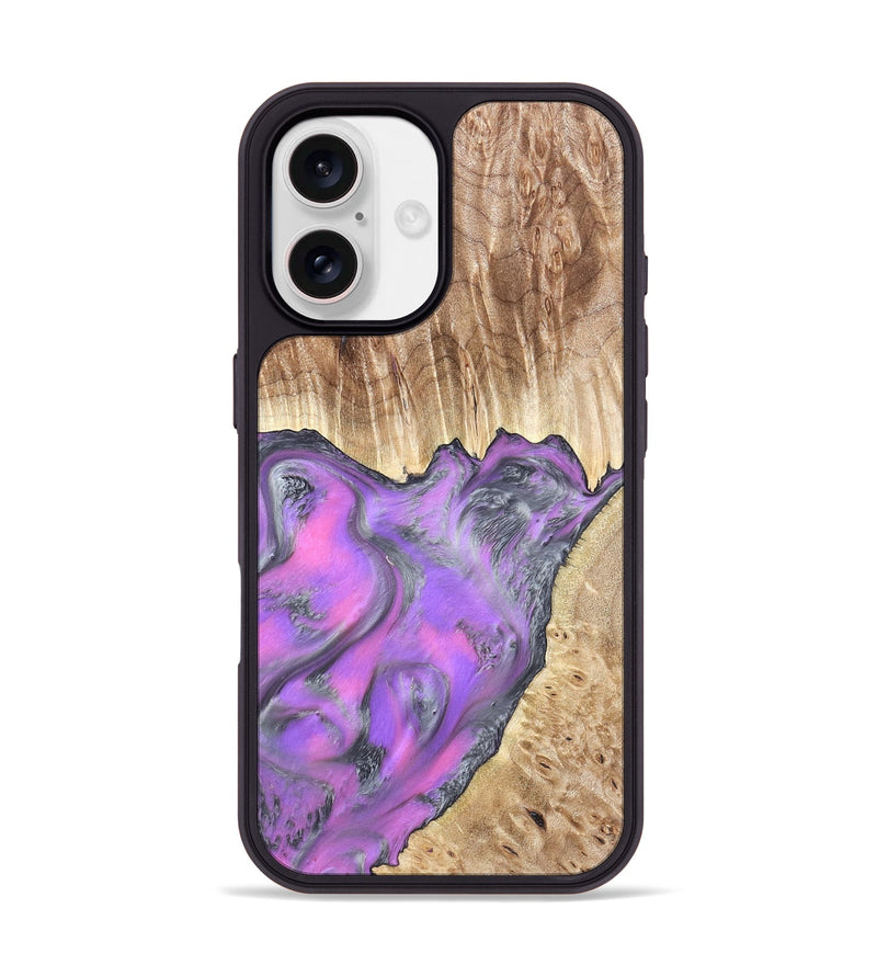 iPhone 17 Wood Phone Case - Carson (Purple, 820110)