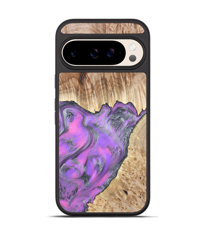 Pixel 10 Pro Wood Phone Case - Carson (Purple, 820110)