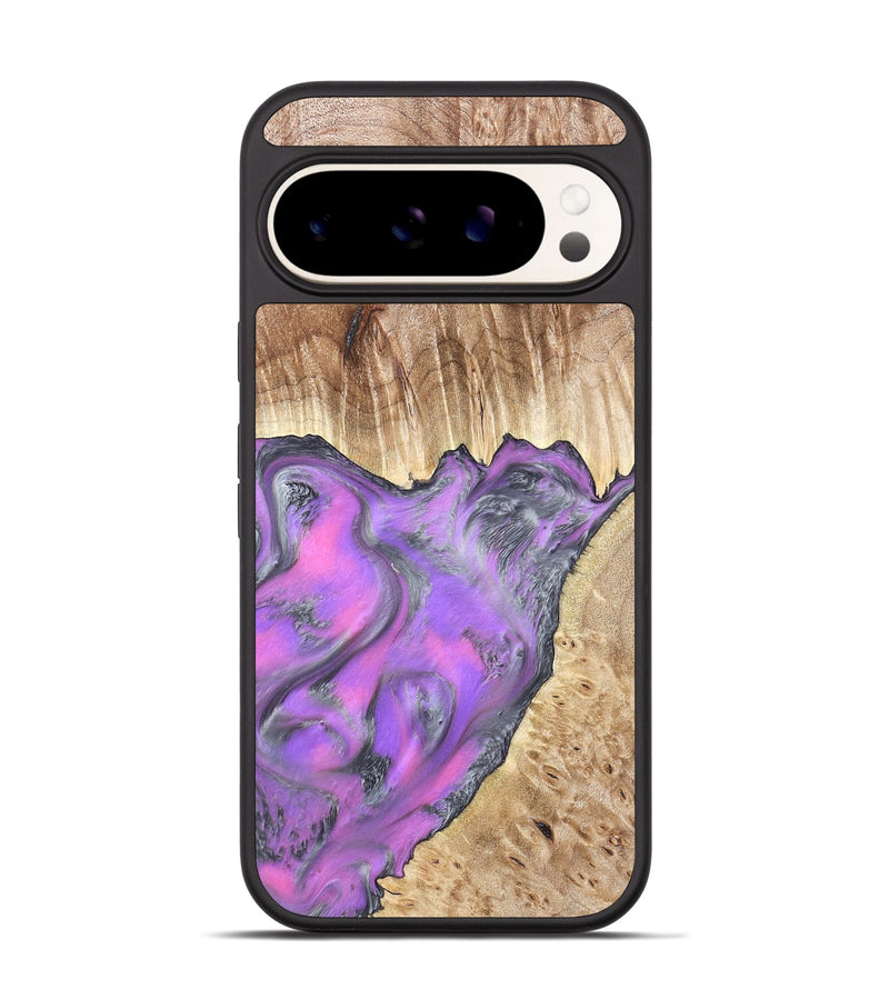 Pixel 9 Pro Wood Phone Case - Carson (Purple, 820110)