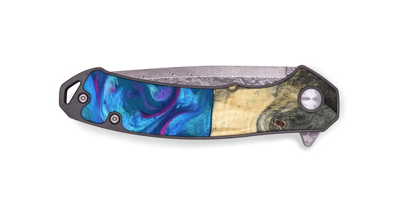EDC Wood Pocket Knife - Vikki (Purple, 820111)