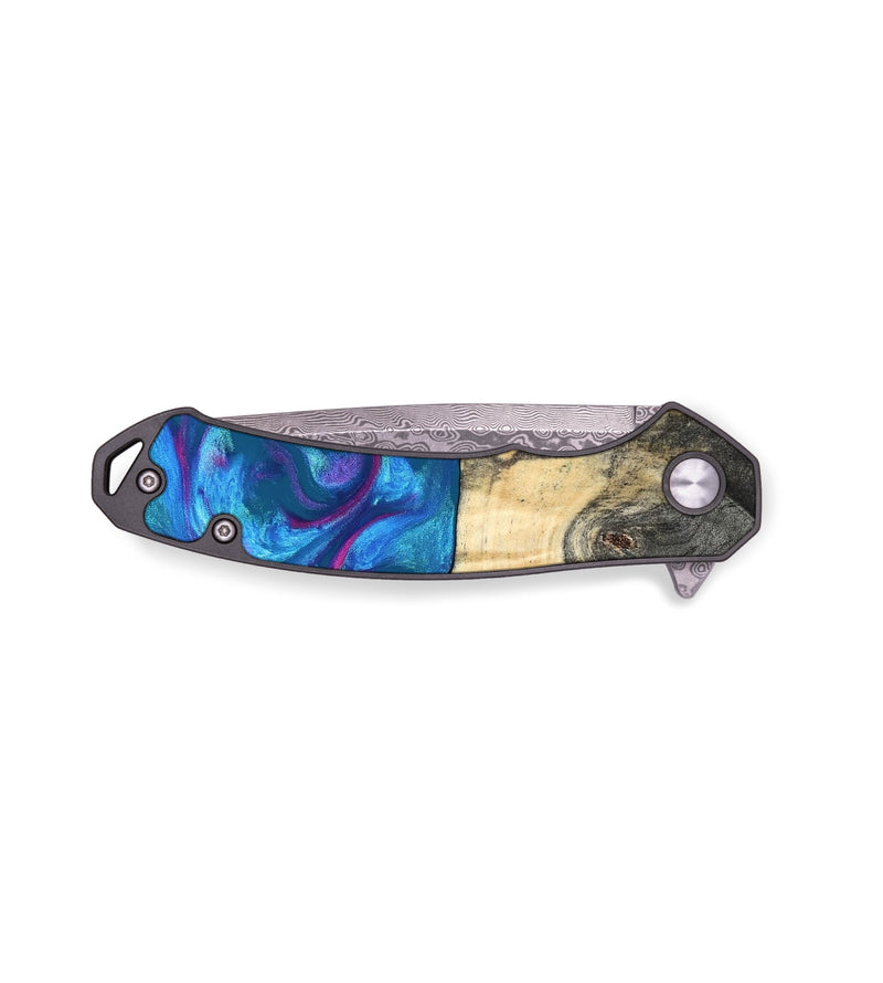 EDC Wood Pocket Knife - Vikki (Purple, 820111)