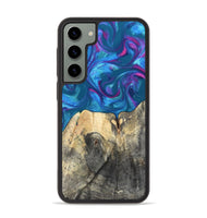 Galaxy S23 Plus Wood Phone Case - Vikki (Purple, 820111)