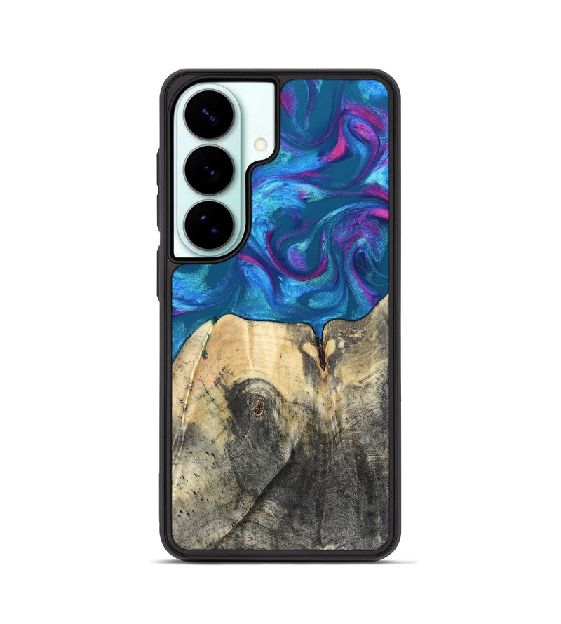 Galaxy S26 Wood Phone Case - Vikki (Purple, 820111)