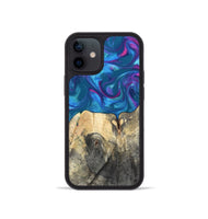 iPhone 12 mini Wood Phone Case - Vikki (Purple, 820111)