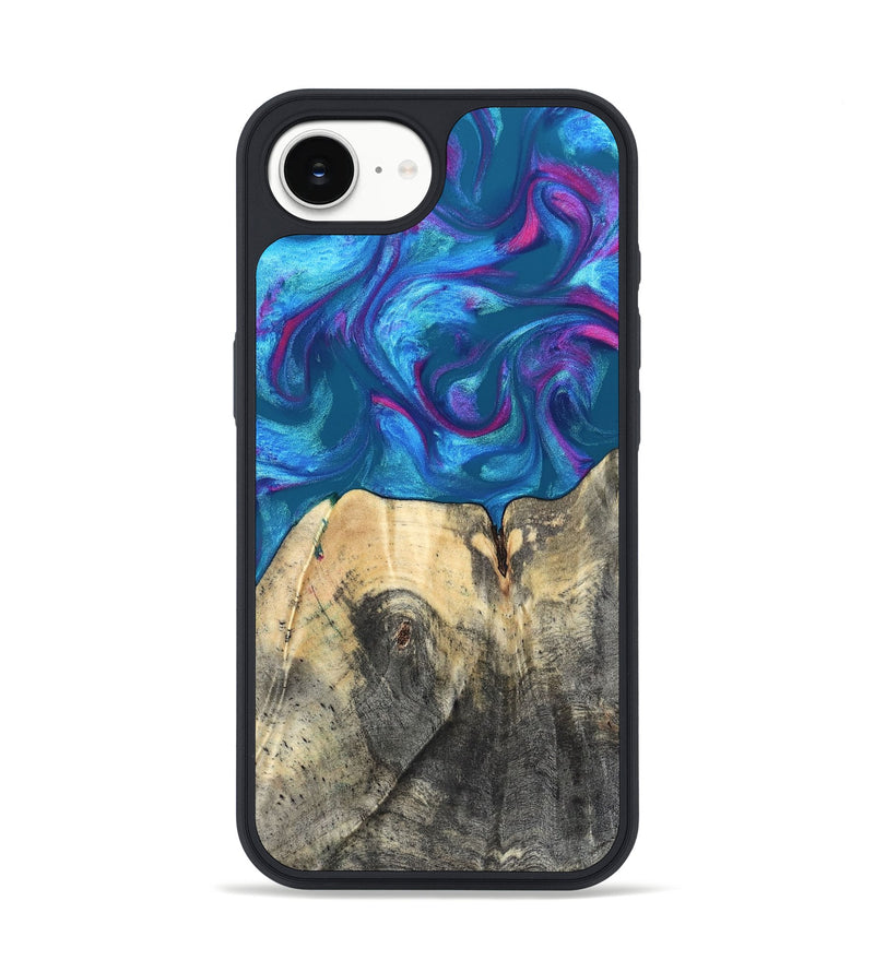 iPhone 16e Wood Phone Case - Vikki (Purple, 820111)