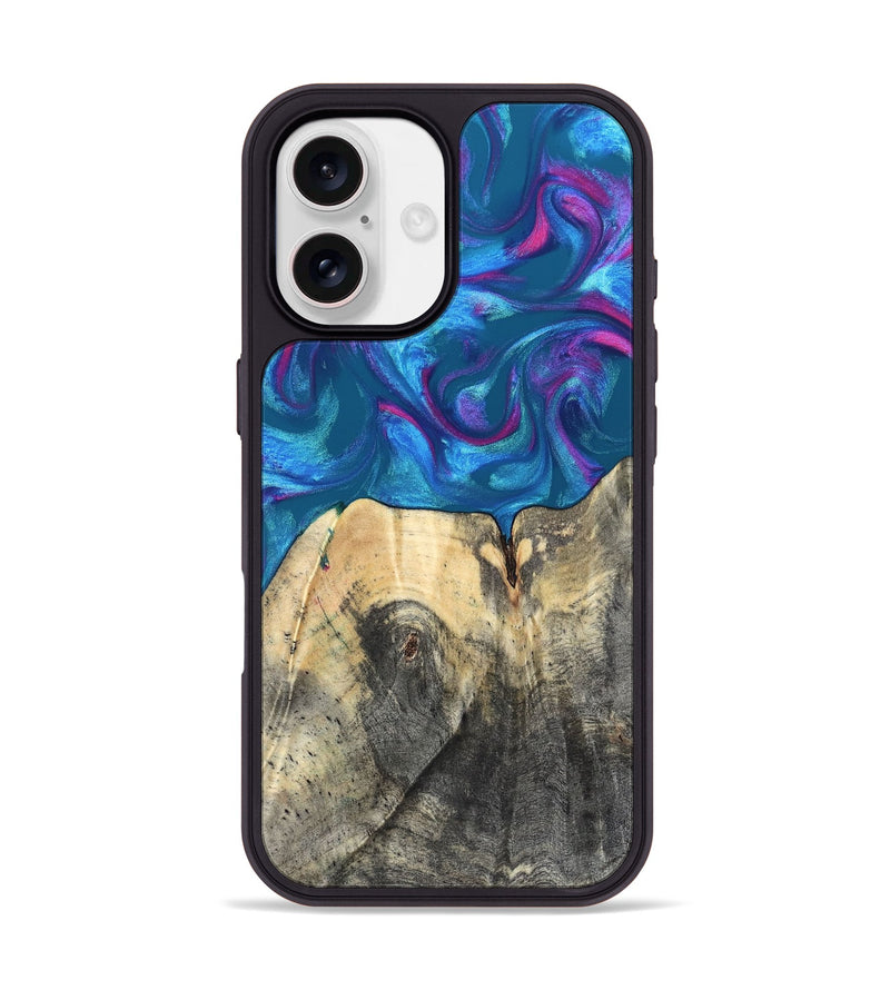 iPhone 17 Wood Phone Case - Vikki (Purple, 820111)