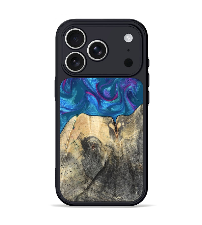 iPhone 17 Pro Wood Phone Case - Vikki (Purple, 820111)