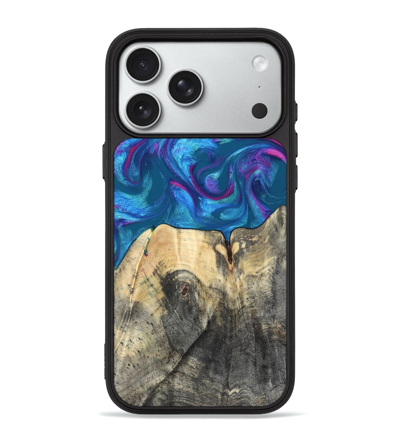 iPhone 18 Pro Max Wood Phone Case - Vikki (Purple, 820111)