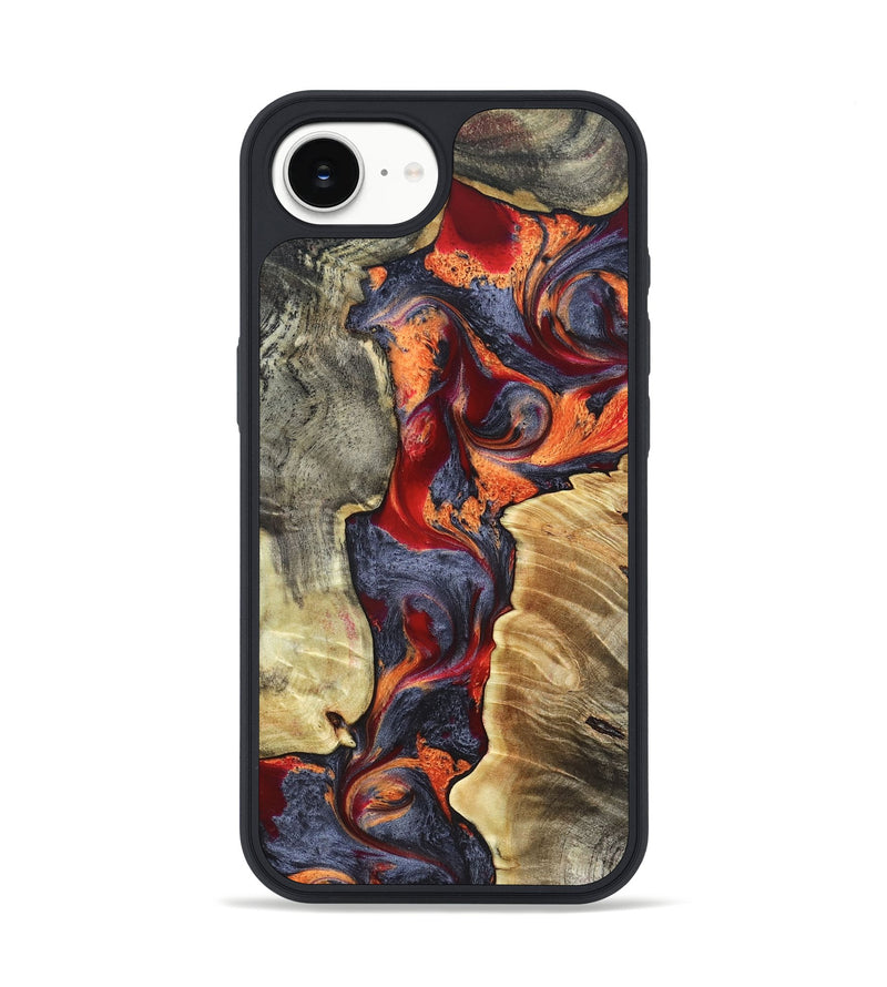 iPhone 16e Wood Phone Case - Donn (Red, 820113)