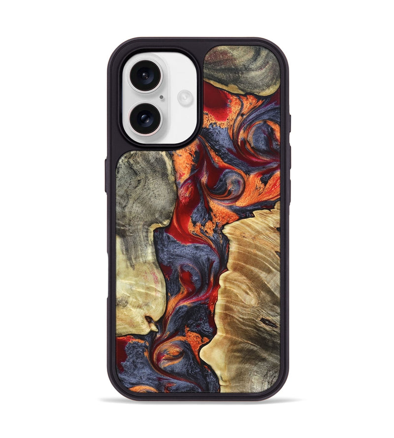 iPhone 17 Wood Phone Case - Donn (Red, 820113)