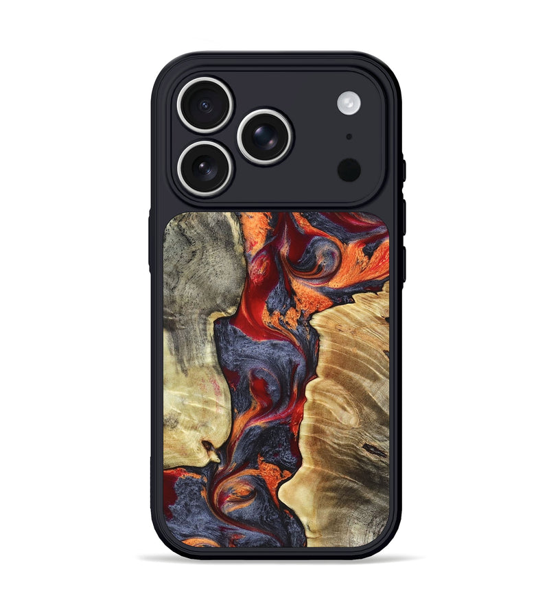 iPhone 17 Pro Wood Phone Case - Donn (Red, 820113)